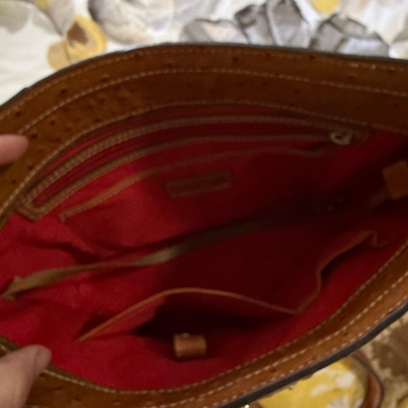 Dooney & Bourke Tan Leather Tote - Picture 5 of 12